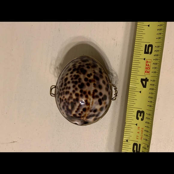 Vintage shell trinket box & clasp beautiful - Picture 9 of 9